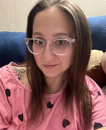 Hair styling results after