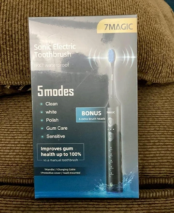 Teeth cleaning results after